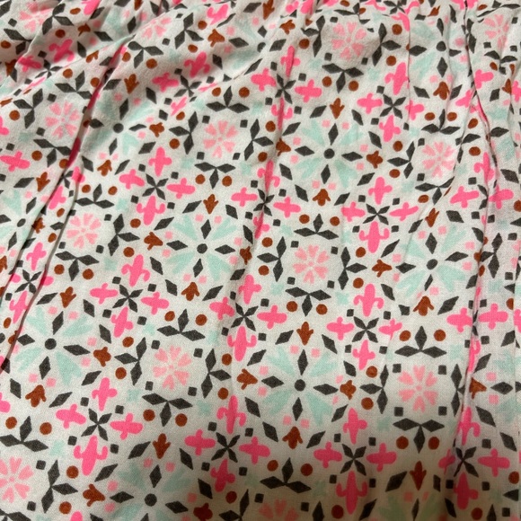 Cotton summer dress with lining, for a girl 7-8 years old - Picture 3 of 5